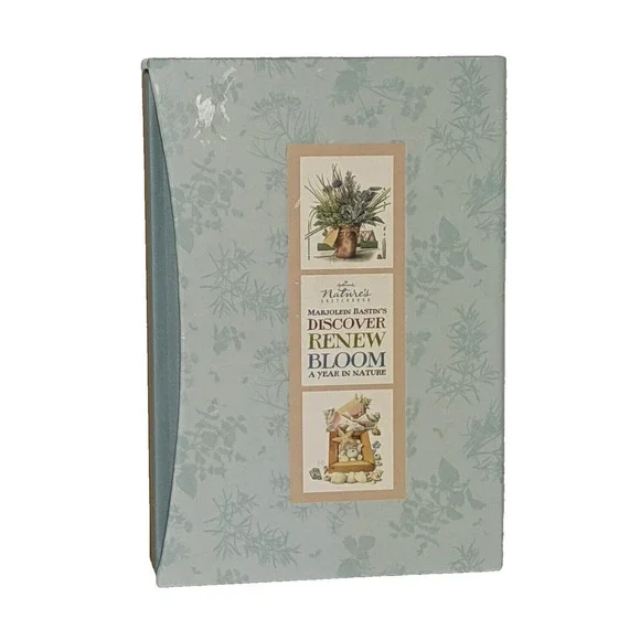 Hallmark Marjolein Bastin 3 JOURNALS Hardcover Discover Renew Bloom No Writing - Picture 3 of 8